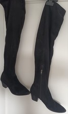 Stiefel schwarz leder gebraucht kaufen  Berlin