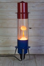 Grande lâmpada de lava soviética 19′′ arco-íris URSS raquete nave espacial vermelha Raduga comprar usado Grande lâmpada de lava soviética 19′′ arco-íris URSS raquete nave espacial vermelha Raduga comprar usado  Enviando para Brazil