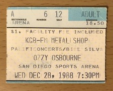 1988 ozzy osbourne for sale  Youngstown