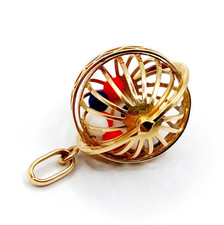 Pendentif vintage 18k d'occasion  Paris II