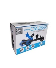 Patins Cardiff Skate Co Cruiser grandes em linha azul/preto masculino feminino meninas meninos comprar usado  Enviando para Brazil