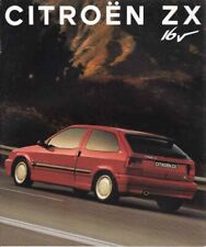 Catalogue Brochure Citroën ZX Coupé 16V 09/1992 France comprar usado  Enviando para Brazil