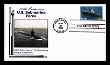 CAPA DOS EUA CLASSE OHIO SUBMARINOS MARINHOS 100º ANIVERSÁRIO FDC LRC TERMOGRAFADO comprar usado  Enviando para Brazil