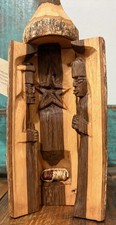 mary jesus art joseph wooden for sale  Mesquite