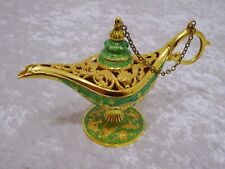 LPSr7Q - Metallo Design Lampada Aromatica Aldadin´S Magica - Vintage - 12 CM comprar usado  Enviando para Brazil