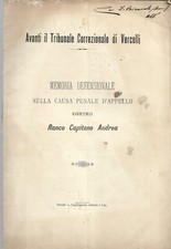 Causa contro ranco usato  Sezzadio