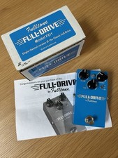 Fulltone fulldrive fd1 for sale  LONDON