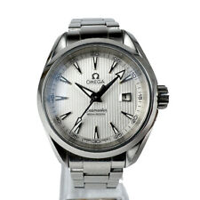 Autêntico relógio de quartzo OMEGA Seamaster Aqua Terra prata/branco aço inoxidável u0012 comprar usado  Enviando para Brazil