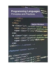 Programming languages principl gebraucht kaufen  Trebbin