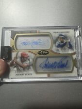 2024 Topps Tier One Johnny Bench Ivan Rodriguez Dual Auto Clear One #ed 2/5 📈🔥 comprar usado  Enviando para Brazil
