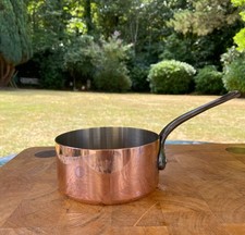 Copper saucepan cm. for sale  WALSALL