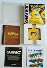 Pokemon Amarelo Muito Bom Estado Completo Na Caixa CIB Nintendo Game Boy PAL Nova Bateria comprar usado  Enviando para Brazil