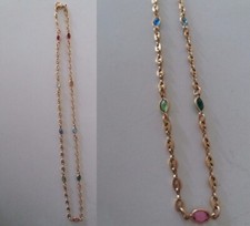 Collier chaine grain d'occasion  Toulouse-
