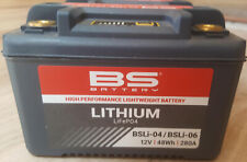 BS-BATTERY bateria de lítio BSLI-04 Ducati Multistrada Monster APRILIA RSV4 1100 comprar usado  Enviando para Brazil