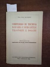 Compendio tecnica bancaria usato  Bracciano