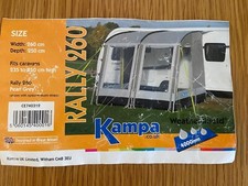 Kampa rally 260 for sale  HADDINGTON