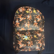 Mochila de couro sintético Disney Store Oh My Disney Abu Monkey Aladdin Genie! comprar usado  Enviando para Brazil