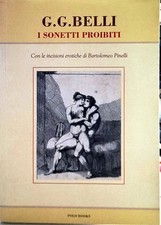 Libro sonetti proibiti usato  Civitanova Marche