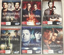 Supernatural: Temporada 1 - 6 (DVD, 2011) Série de TV Fantasia Terror 1 2 3 4 5 6, usado comprar usado  Enviando para Brazil