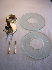 Usado, Kit de luz de ventilador de teto CASABLANCA 191302A Spirit of Saturn latão brilhante INCOMPLETO comprar usado  Enviando para Brazil