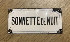 Ancienne rare plaque d'occasion Ancienne rare plaque d'occasion  Magenta