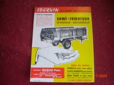 Brochure publicitaire epandeur d'occasion  Aubigny-en-Artois