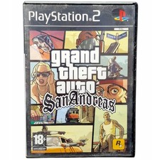 Używany, GRAND THEFT AUTO SAN ANDREAS PS2 GTA SA PlayStation 2 na sprzedaż  PL