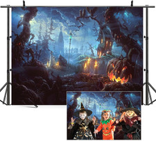 5x1m halloween fondale usato  Roma