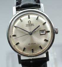 Quase perfeito Vintage Omega De Ville Seamaster 27mm Mostrador Automático Prata Feminino comprar usado Quase perfeito Vintage Omega De Ville Seamaster 27mm Mostrador Automático Prata Feminino comprar usado  Enviando para Brazil