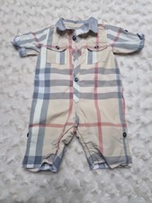 Authentic burberry romper for sale  BOLTON