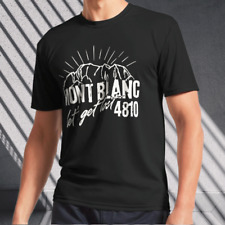 Usado, Camiseta masculina Tour du Mont Blanc Montblanc 4810 logotipo ativo engraçada tamanho P a 5XL comprar usado  Enviando para Brazil