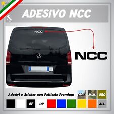 Adesivo sticker ncc usato  Caserta