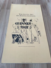 Guinness 1981 calendar for sale  WATERLOOVILLE