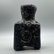 Usado, Garrafa de remédio genuína rara romana antiga de pedra preta comprar usado  Enviando para Brazil