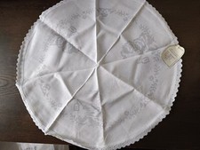 Tischdecke rund zum gebraucht kaufen  Luckau