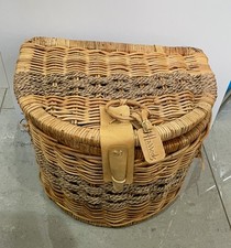Vintage harrods wicker for sale  LEICESTER