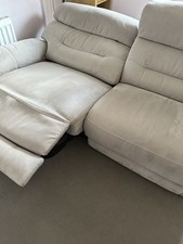 Leather electric recliner for sale  LUTON