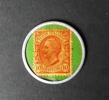 Francobollo moneta ct. usato  Meda