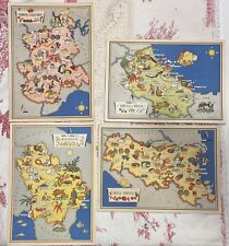 Carte geografiche vintage usato  Roma