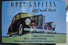 Blechschild pel kapitän gebraucht kaufen  Remseck am Neckar