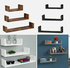 Shaped floating shelve for sale  WOKING