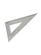 Squadra plexiglass cm usato  Messina
