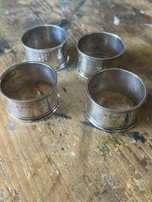 Sterling silver napkin for sale  OTTERY ST. MARY