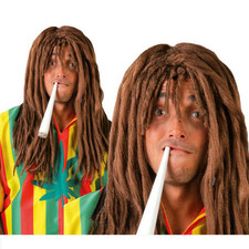 Parrucca rasta castana usato  San Benedetto del Tronto