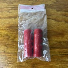 Punhos de bicicleta HUNT WILDE RED 5/8" ID. 3-3/8" LONG FIT ELGIN AMF HUFFY COLSON NOS comprar usado  Enviando para Brazil