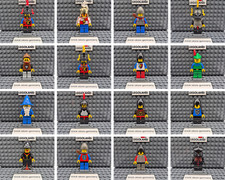 LEGO® Castle Minifigurki Czarny Sokół Lew Krzyżowiec Rycerz Leśnicy Wybór na sprzedaż  Wysyłka do Poland