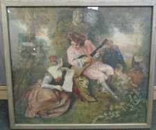 Framed print game for sale  MIRFIELD