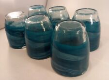 Teal blue swirl for sale  STROUD