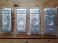 Stück silberbarren 1kg gebraucht kaufen  Aachen