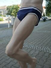 Dreiecksbadehose 70er dunkelbl gebraucht kaufen  Neuruppin